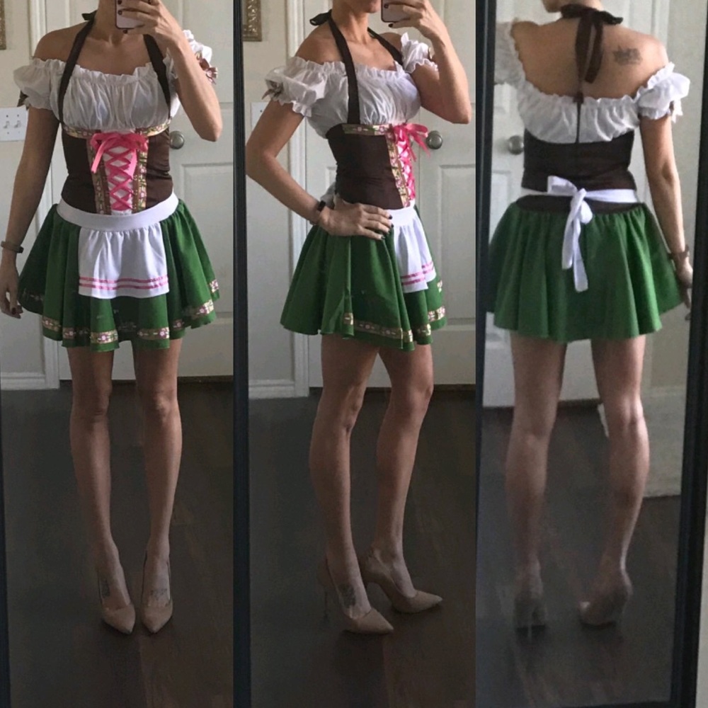 Gretchen German beer girl Halloween costume